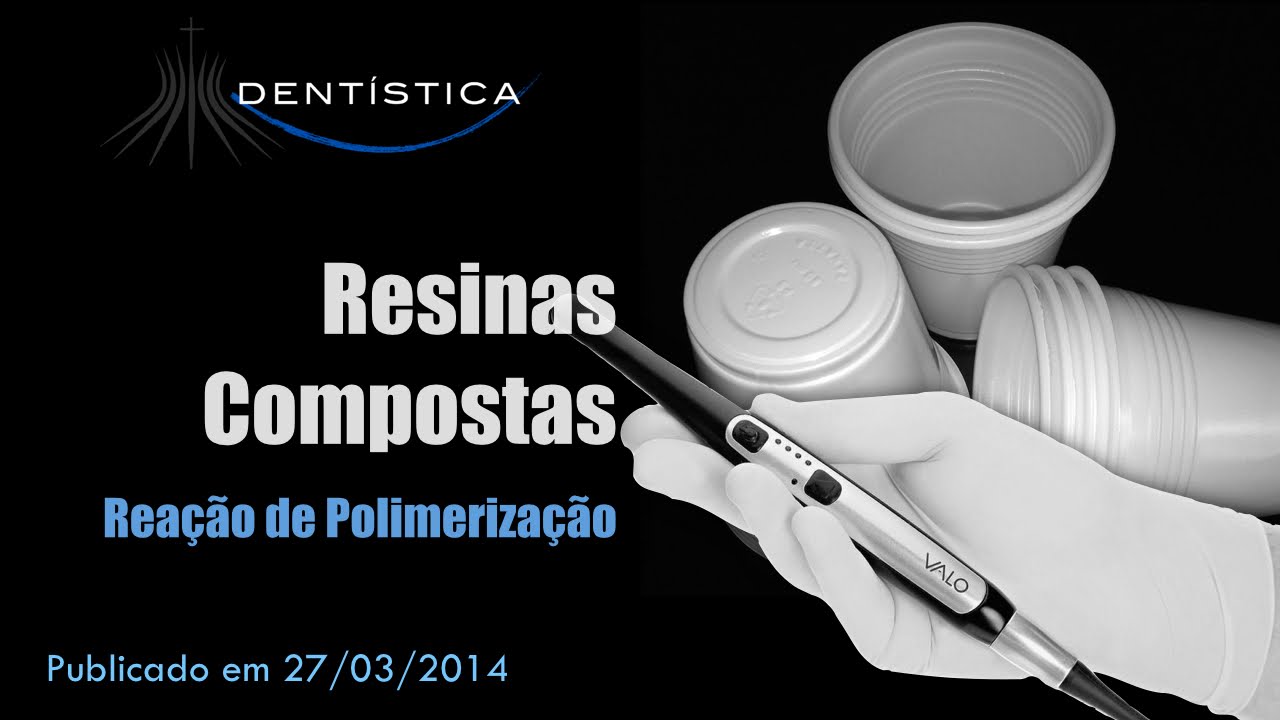 Resinas Compostas - Reação de Polimerização
