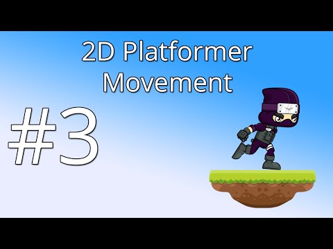 3. Unity 5 tutorial for beginners: 2D Platformer - Movement