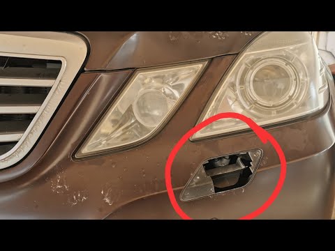 Headlight Washer Cover Replacement Mercedes E-Class W212 (2009-2013)