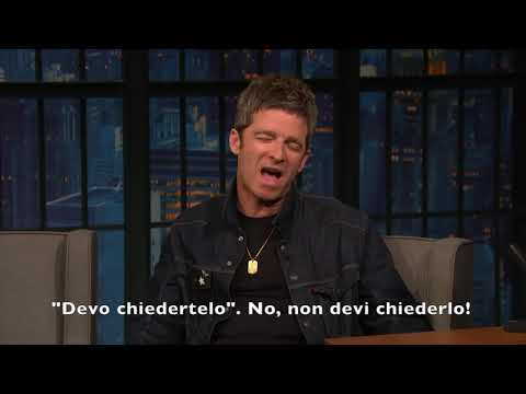 Noel Gallagher su reunion Oasis imita accento italiano (sottotitoli ITA)