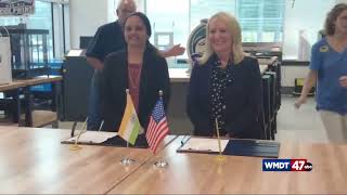 SSPU MoU with Wor Wic Community College, USA