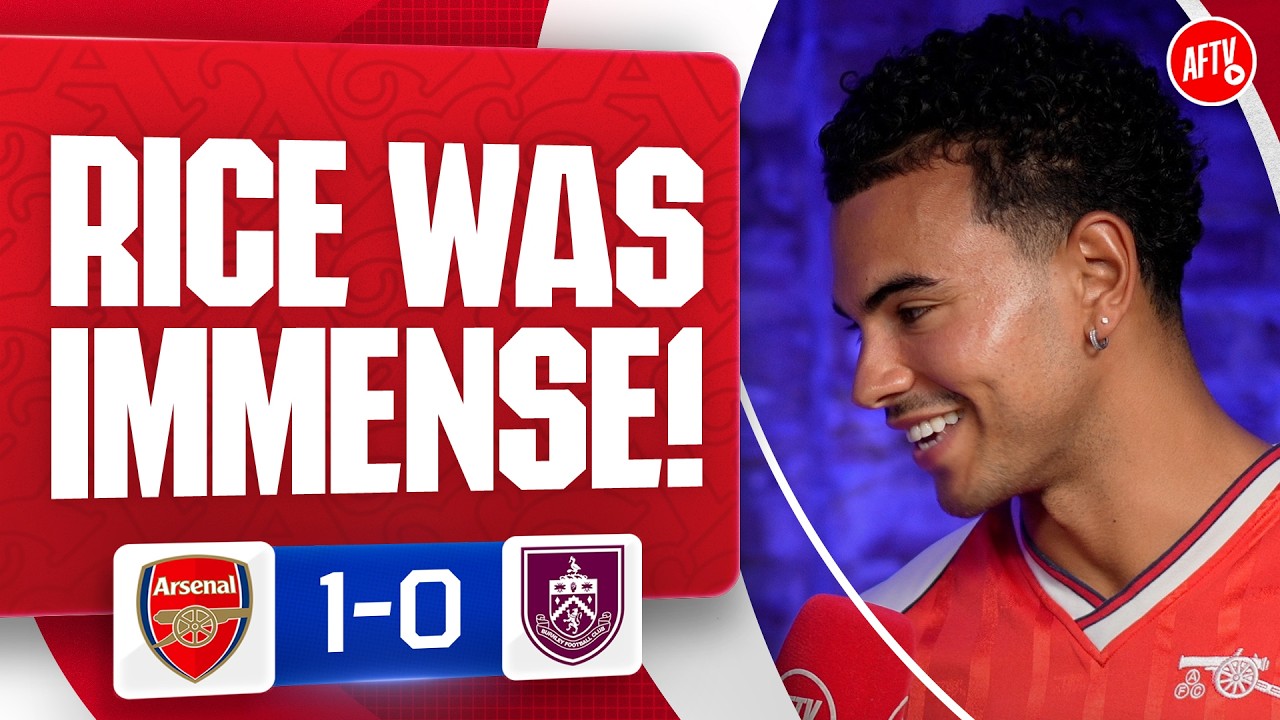 Rice Was Immense! (Harisson) | Arsenal 1-0 Burnley