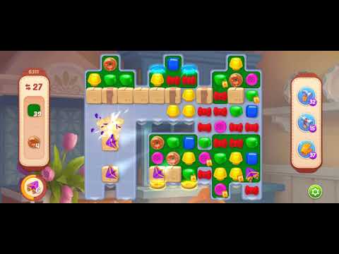 Homescapes Level 6311 夢幻家園 第6311關