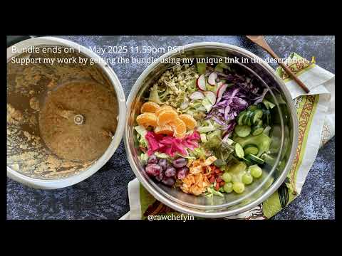 ⏳LAST CHANCE! Simple Raw Vegan Salad Sauce + 30+ More Resources!