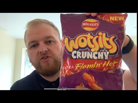 Walkers Wotsits Crunchy Extra Flamin’ Hot Flavour - Review