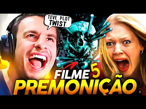 SUPER XANDÃO ASSISTINDO PREMONIÇÃO 5 | TEVE ATÉ PLOT TWIST!