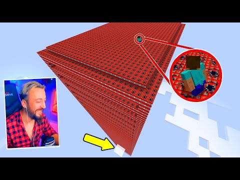 DEV TNT KULESİNİ PATLATTIM (1000.000 TNT ) Minecraft Küp Survival SON