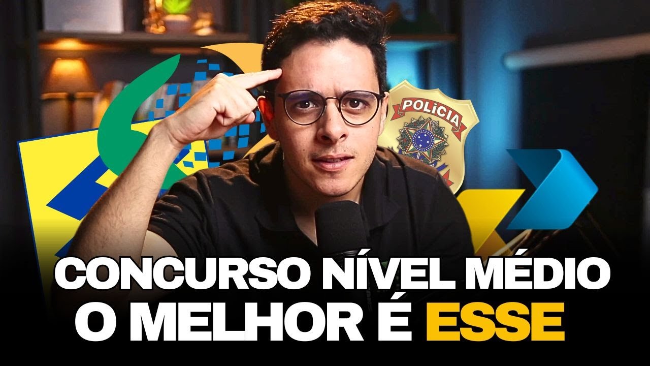 QUAL MELHOR CONCURSO DE NÍVEL MÉDIO PARA 2024 2025?