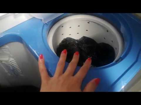 How to use and review of Tectake Portable Washer