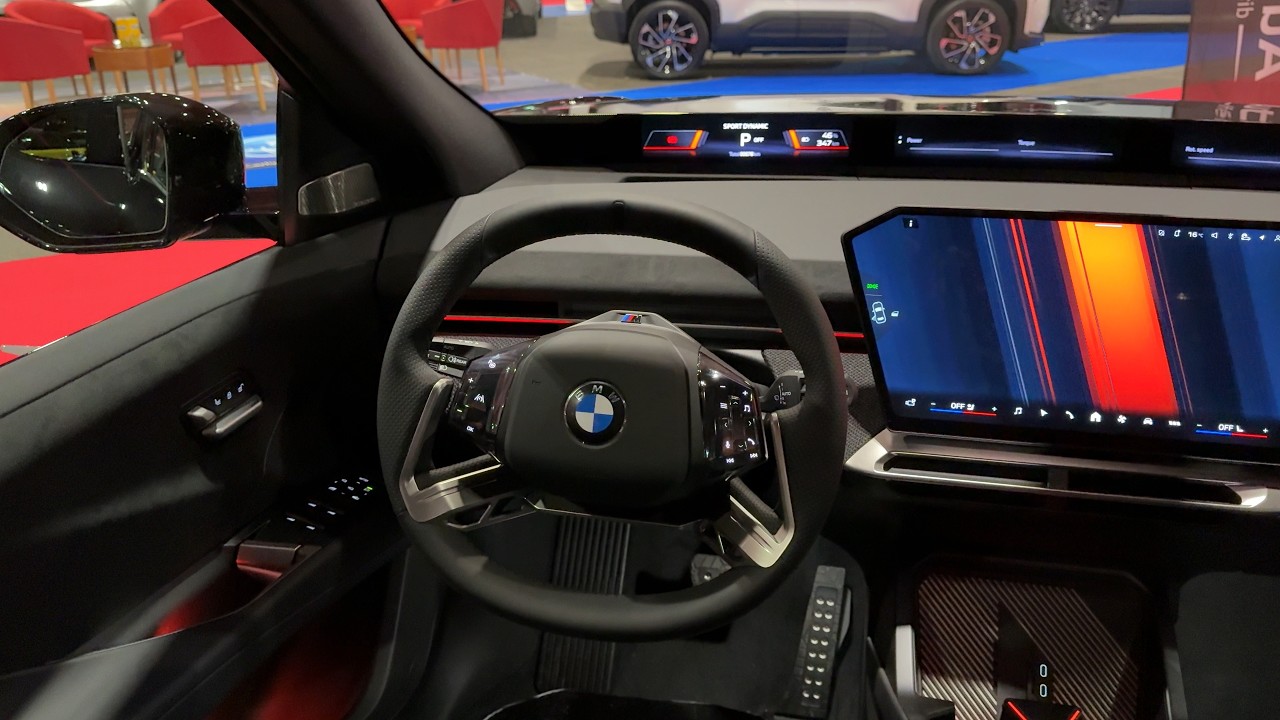 BMW iX3 2026 - AMBIENT STYLES, 360 camera & changing MY MODES