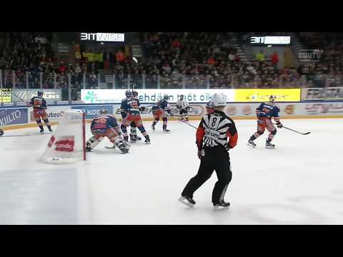 2018-04-06 Tappara-TPS : Elorinne taklaa Virtaa