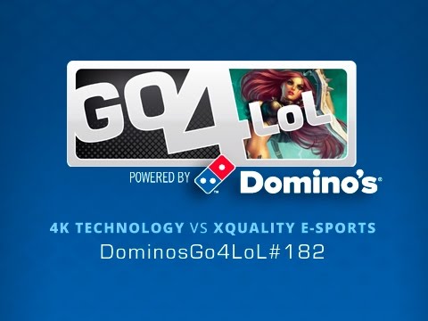 4K Technology vs xQuality e-Sports - Final - #DominosGo4LoL 182 - Español