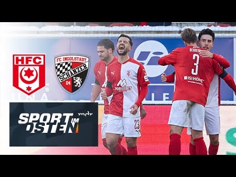 Hallescher FC überrascht gegen Ingolstadt | MDR