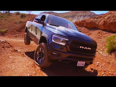 6" LIFTED 2019 RAM 1500 Offroad | Blows Out a Tire Sidewall