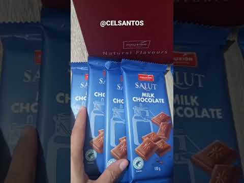 SALUT MILK CHOCOLATE #asmr #shorts #satisfying #viral #ytshorts #youtubeshorts #chocolate