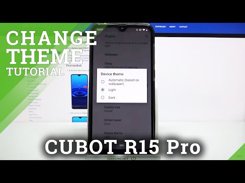 Personalize Phone Theme - CUBOT R15 Pro & Display Style