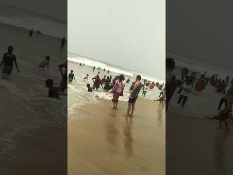 puri sea beach ⛱️#shorts  #odisha #puriseabeach @tribevloggerrani9457