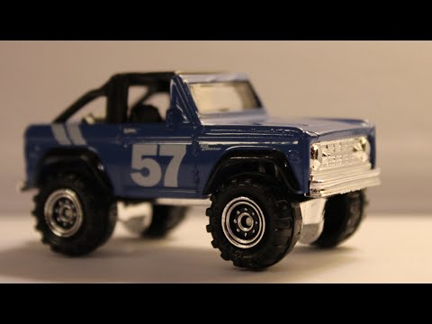 Matchbox 1972 Ford Bronco 4x4 Off Road Rally