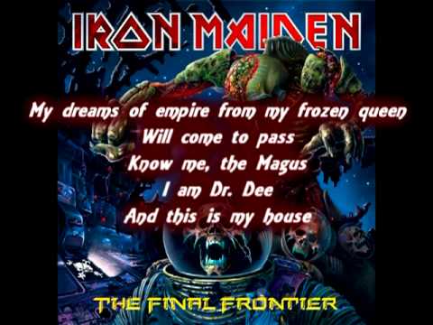 Iron maiden The Alchemist Lyrics subtitled(The Final Frontier)