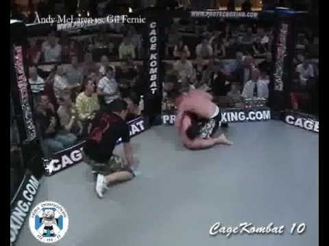 Cage Kombat 10. Andy McLaren vs. Gil Fernie