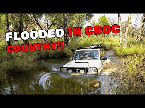Exploring the Kimberley’s SECRET Waterfalls & deep river crossings that FLOODED our 4WD