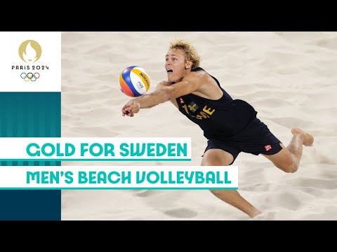 Åhman and Hellvig Win Gold for Sweden! 🇸🇪 | Men's Beach Volleyball | #Paris2024 Highlights