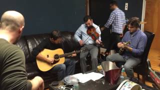 &quot;Straight Line&quot; Backstage Rehearsal - Yonder Mountain String Band