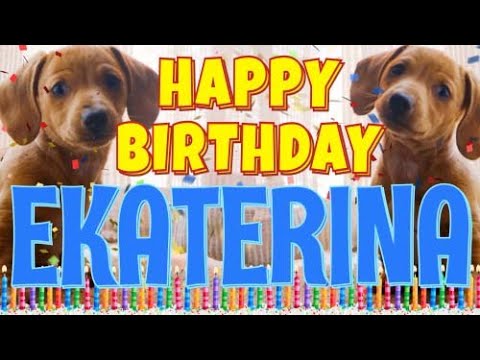 Happy Birthday Ekaterina! ( Funny Talking Dogs ) What Is Free On My Birthday