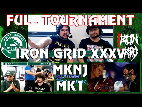 MK1 Tournament Offline Iron Grid 35 x MKNJ