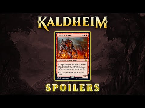 THIS CARD WILL BREAK GIANTS | Calamity Bearer Kaldheim MTG Card Discussion