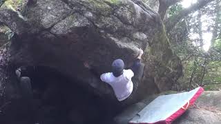 Video thumbnail of Raizen, 三段 (7c+). 豊田 (Toyota)