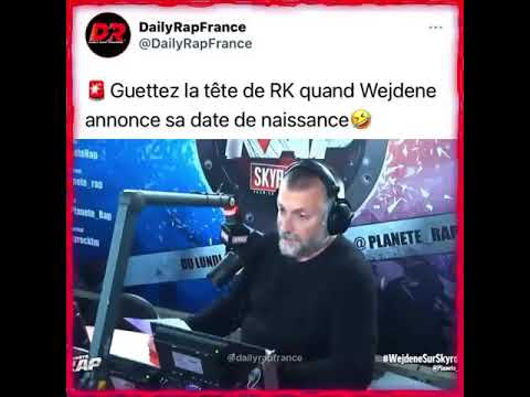 Guettez la tête de Rk quand Wejdene annonce sa date de naissance mdrr