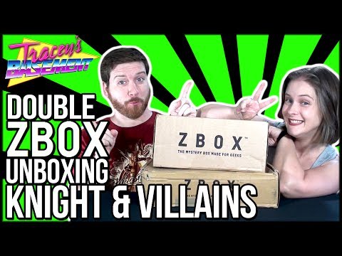 Double ZBOX Unboxing (May 2017 & June 2017) Knight & Villains Themes