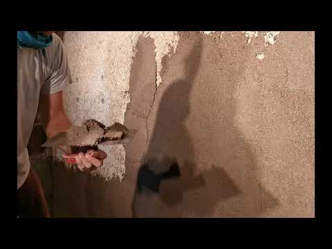 Dämmputz aus Hanf und Lehm