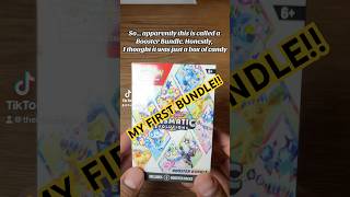 My very first Pokémon pack ever… pulled from a Safeway vending machine 👀 Did I get lucky? #pokemon