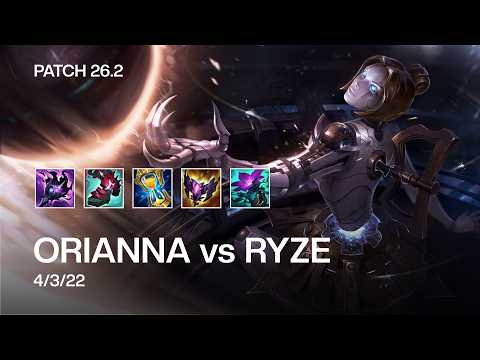 ORIANNA vs RYZE - MID - Patch 26.2 VN Ranked | lehoangdats