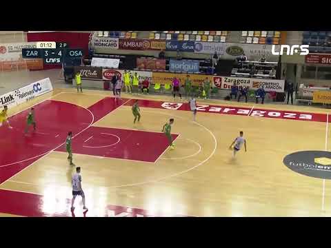 Gol Adri Ortego (4-4) Fútbol Emotion Zaragoza - Osasuna Magna. J15, 1Div. LNFS