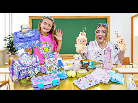 Ruby and Bonnie Back to School Supplies Haul VLOG