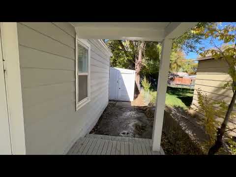 2 Bedroom 1 Bath House with Fenced Yard, Storage Shed, Off Street Parking property video