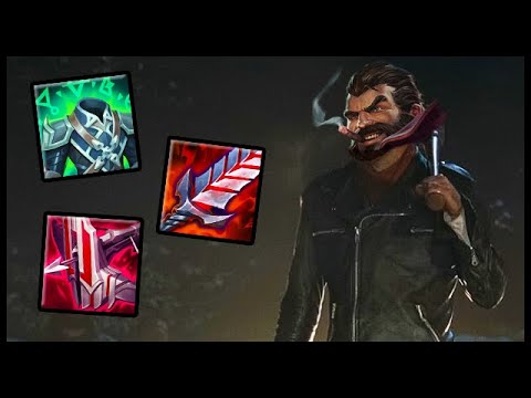 SEASON 11 NEGAN GRAVES = OP! Endless Healing, Unkillable Fights! - League of Legends