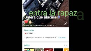 Grupo do Whatsapp para caminhoneiros e flogueiro