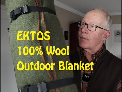 EKTOS 100% Wool Outdoors Blanket