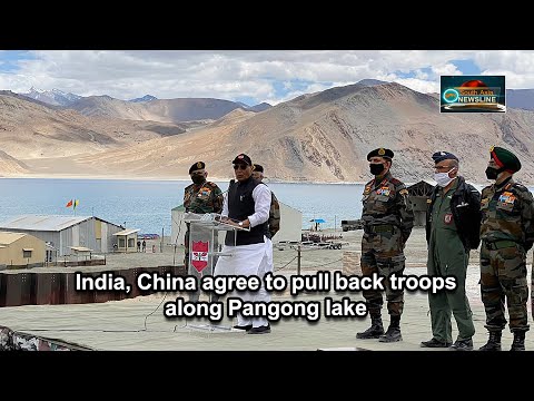 India, China agree to pull back troops along Pangong lake
