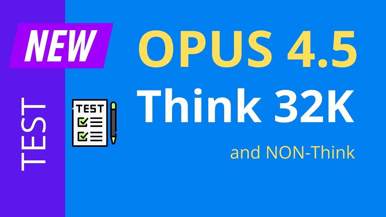 TEST Claude 4.5 Thinking: BEST EVER?