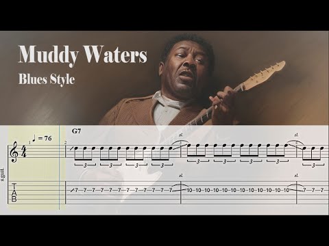Blues In The Style Of Muddy Waters | Guitar Tab
