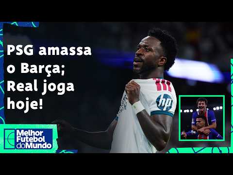 PSG BATE O BARCELONA EM “DUELO DOS MELHORES”; REAL MADRID JOGA HOJE; BAYERN E ARSENAL FAZEM JOGAÇO!