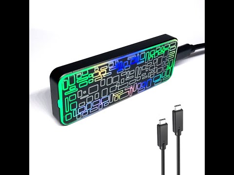 PNC PARTNER  EVEREST GLASS RGB M.2 NVMe ̽