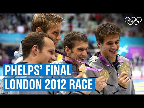 Michael Phelps' Final London 2012 Race | Most Iconic Races