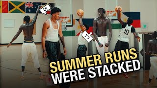 Utah Prep Summer Runs were insanely stacked! Our 7’3 Center is LIKE THAT! 👀