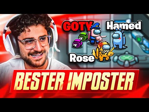 DOPPELTER IMPOSTER WIN FÜR DEN GOTY!🏆 Among Us mit Danny, Hamed, Rose & Co 🔥